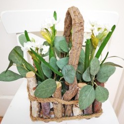 11X8X15 LEAF&BERRY BASKET