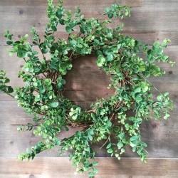 21IN BOXWOOD WREATH