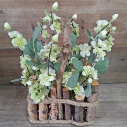 10X5X14 CHERRY BLOSSOM BASKET