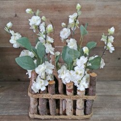 10X5X14 CHERRY BLOSSOM BASKET