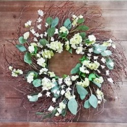 26" CHERRY BLOSSOM WREATH