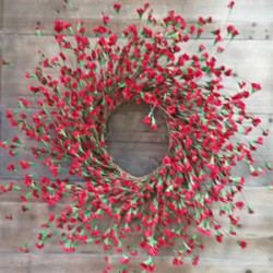 24" MIN BLOSSOM WREATH