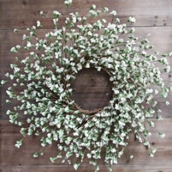 24" MIN BLOSSOM WREATH