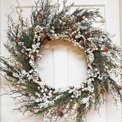 34X34X8 WILD BERRY WREATH