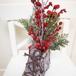 10X6X14 ICY BERRY IN SHOE