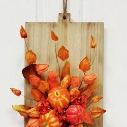10X5X15 PUMKIN WALLPIECE