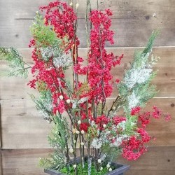 17X36 PINE&BERRY ARRG