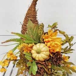 11X13X13 PEONY CORNUCOPIA