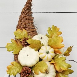 14X16X16 PUMPKIN CORNUCOPIA