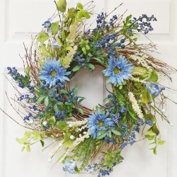 26IN DAISY WREATH