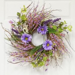 26IN DAISY WREATH