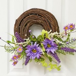 16X8X12 DAISY WREATH