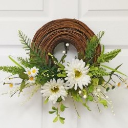 16X8X12 DAISY WREATH