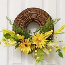 16X8X12 DAISY WREATH