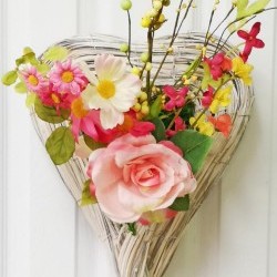 10X6X15 ROSE HEART