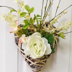10X7X12 ROSE HEART