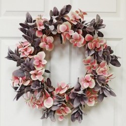 21IN LAMB'S EAR WREATH