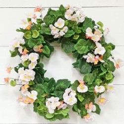 24IN BERGONIA WREATH