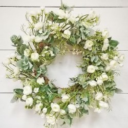 22IN ROSE WREATH