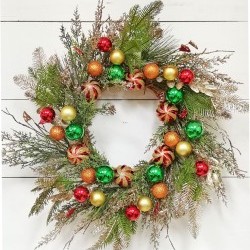 24IN ORNAMENT WREATH