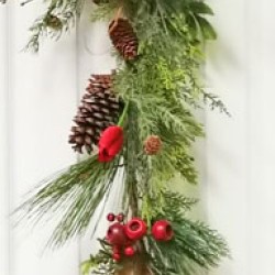6FT PINE&BELL GARLAND