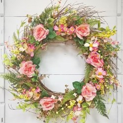 32IN ROSE WREATH
