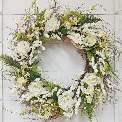 32IN ROSE WREATH
