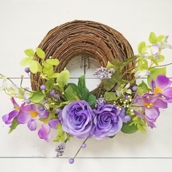 16IN ROSE WREATH