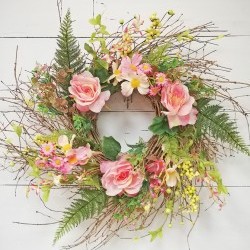 26IN ROSE WREATH