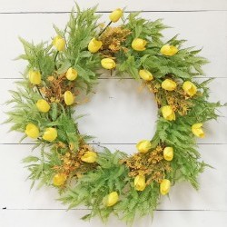 24IN TULIP WREATH