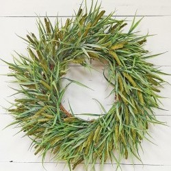 28IN FOXTAIL WREATH