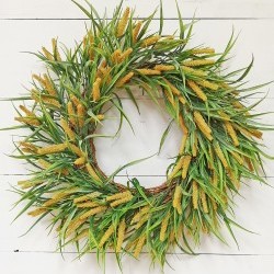 28IN FOXTAIL WREATH
