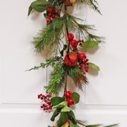 6FT BELL&BEAY LEAF GARLAND