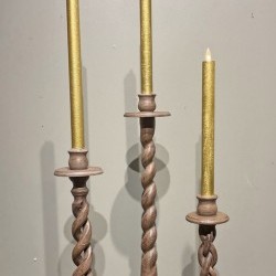15/18.5/22.5 CANDLE HOLDERX3