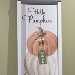 12X46 PUMPKIN SIGN