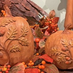6.5X6.8&7X8.5 OAK PUMPKINX2