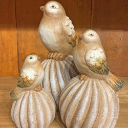 ASST 5/7/8 BIRDS ON ORNMNTSX3