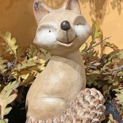 8.7X14 SITTING FOX