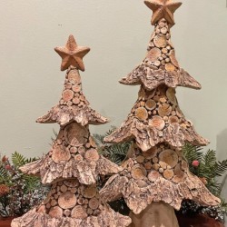 8X15&10X19 WOODLOG TREE X2