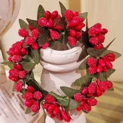 3.25IN MINI BERRY CANDLE RING