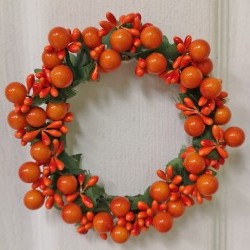 3.25IN MIXED BERRY CANDLE RING