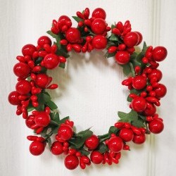 3.25IN MIXED BERRY CANDLE RING