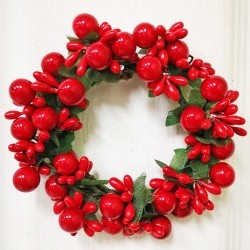 2.25IN MIXED BERRY CANDLE RING