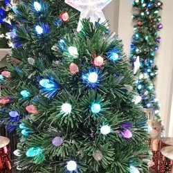 24IN MULTI CONE FIBER TREE/T55