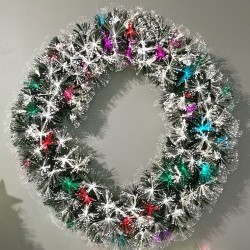 32IN MULTI FIBER WREATH/T160