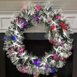 24IN MULTI FIBER WREATH/T96