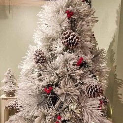 48IN SNOWPINE FIBER TREE/T110