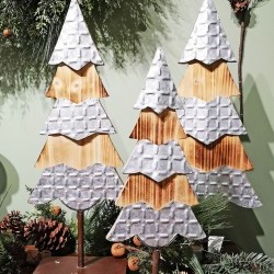 20,24&36 WOOD TIN TREE X3