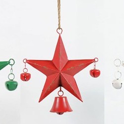 12X4X12 HANGING STAR&BELLX3