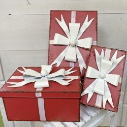 12.5X9X8 OBLONG GIFT BOX-3PC